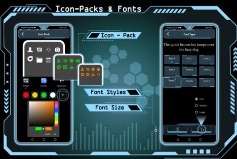 Hi-tech Circuit Launcher 39.0. Скриншот 16