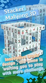 Stacker Mahjong 3D 3.3.48. Скриншот 1