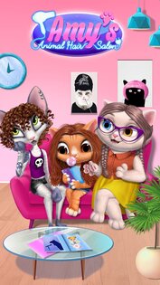 Amy's Animal Hair Salon 4.0.50129. Скриншот 1