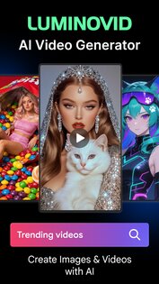 LuminoVid: AI Video Generator 3.0.0_75_07102026. Скриншот 1