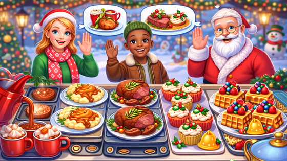 Christmas Fever Cooking Games 2.6.8. Скриншот 4
