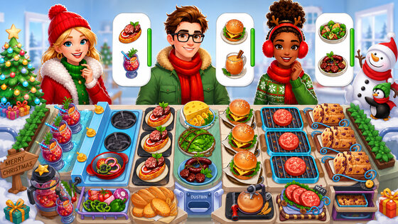 Christmas Fever Cooking Games 2.6.8. Скриншот 19