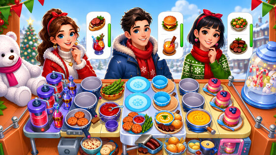 Christmas Fever Cooking Games 2.6.8. Скриншот 26