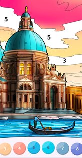 Релакс – раскраски по номерам 1.1.17. Скриншот 5