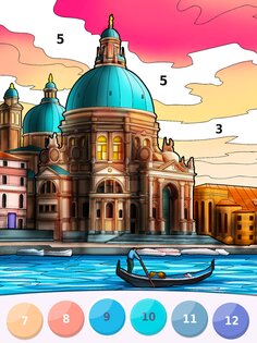 Релакс – раскраски по номерам 1.1.17. Скриншот 10