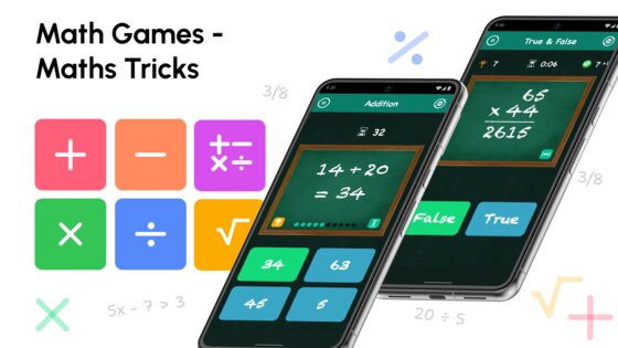 Mатематические игры・Математика 5.1.2. Скриншот 15