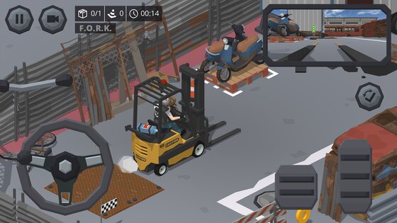 Forklift Rush Simulator 2.1.1. Скриншот 3