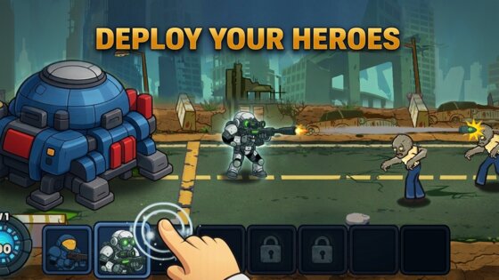 Hero Wars: Zombie Virus 0.0.1. Скриншот 2