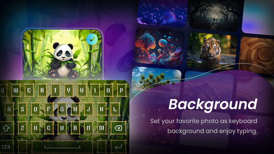 My Photo keyboard 71.0. Скриншот 3
