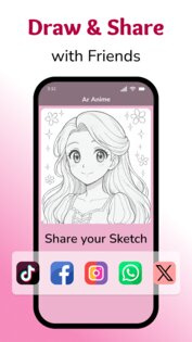 Sketch Anime – AR Trace & Draw 3.5. Скриншот 13