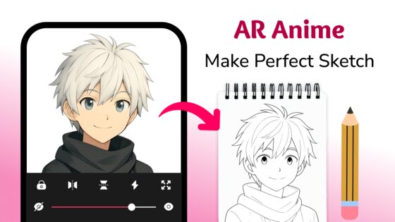 Sketch Anime – AR Trace & Draw 3.5. Скриншот 14