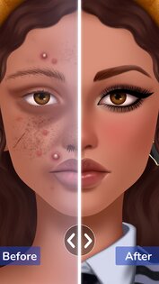 Beauty Story: Makeup Makeover 2.1.23. Скриншот 8