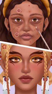 Beauty Story: Makeup Makeover 2.1.23. Скриншот 15