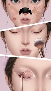 Beauty Story: Makeup Makeover 2.1.23. Скриншот 18