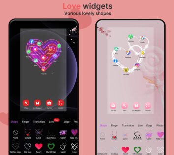 Love Launcher 5.3.1. Скриншот 4