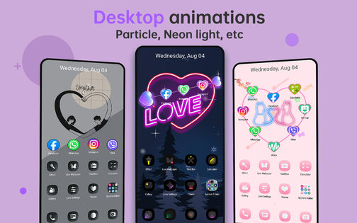 Love Launcher 5.3.1. Скриншот 5