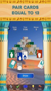 Pyramid Solitaire – Card Games 6.1.1.5151. Скриншот 2