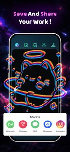 Doodle Magic: Glow Art Drawing 1.1.26. Скриншот 5