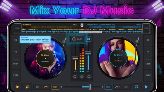 DJ Музыкальный микшер 2.5.7. Скриншот 2