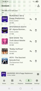AA-AuralListen Podcatcher 1.3.3. Скриншот 4