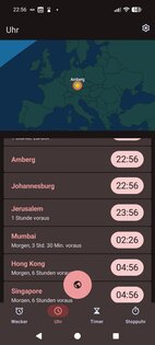 AlarmClock Deluxe (Wecker, Uhr, Timer, Stoppuhr) 2026.08.001. Скриншот 12