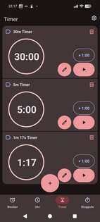 AlarmClock Deluxe (Wecker, Uhr, Timer, Stoppuhr) 2026.08.001. Скриншот 19