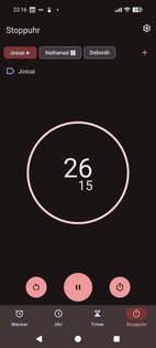 AlarmClock Deluxe (Wecker, Uhr, Timer, Stoppuhr) 2026.08.001. Скриншот 20