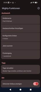 AlarmClock Deluxe (Wecker, Uhr, Timer, Stoppuhr) 2026.08.001. Скриншот 3