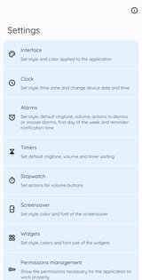 AlarmClock Deluxe (Wecker, Uhr, Timer, Stoppuhr) 2026.08.001. Скриншот 11