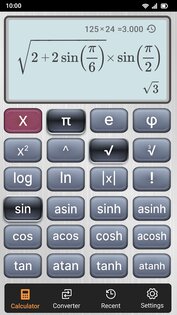 Калькулятор 1.65. Скриншот 10