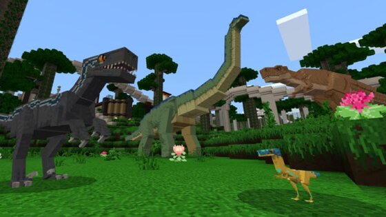 Jurassic Craft: моды динозавры 12.0. Скриншот 2