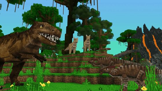 Jurassic Craft: моды динозавры 12.0. Скриншот 9