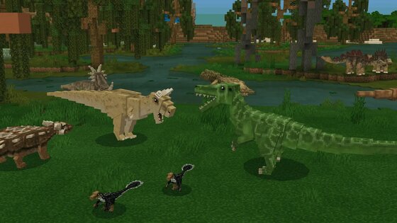 Jurassic Craft: моды динозавры 12.0. Скриншот 19