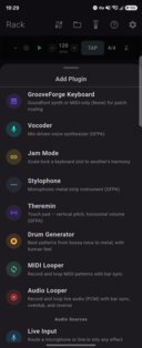 GrooveForge 3.3.0. Скриншот 7
