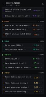 clpeak 3.0.1. Скриншот 4