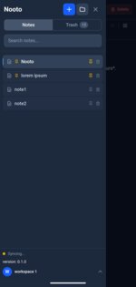 Nooto 0.2.5. Скриншот 2