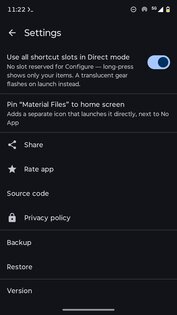 Not App Droid 0.6.8. Скриншот 5