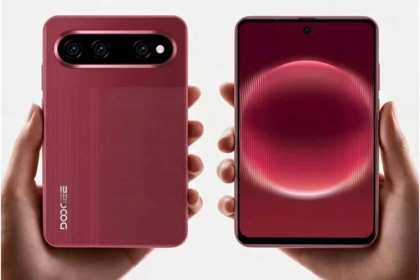 Doogee Note60 W напоминает HUAWEI Pura X View даже обоями