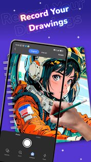 Draw Anime: Paint & Sketch App 1.5.1. Скриншот 7