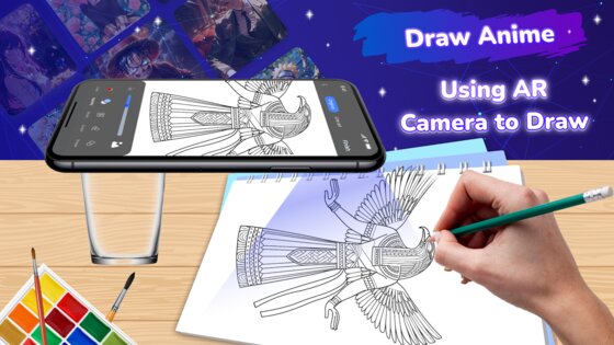 Draw Anime: Paint & Sketch App 1.5.1. Скриншот 13