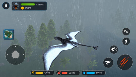 Jurassic Dino Clash Primal Sim 0.4. Скриншот 10