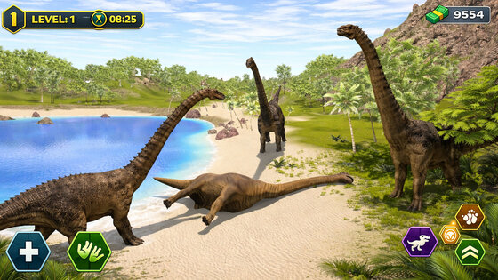 Jurassic Dino Clash Primal Sim 0.4. Скриншот 16