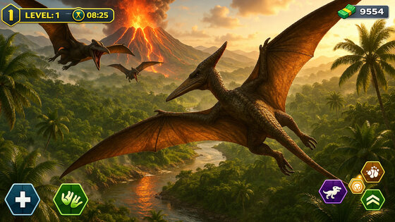 Jurassic Dino Clash Primal Sim 0.4. Скриншот 18