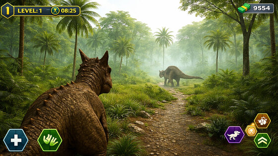 Jurassic Dino Clash Primal Sim 0.4. Скриншот 19