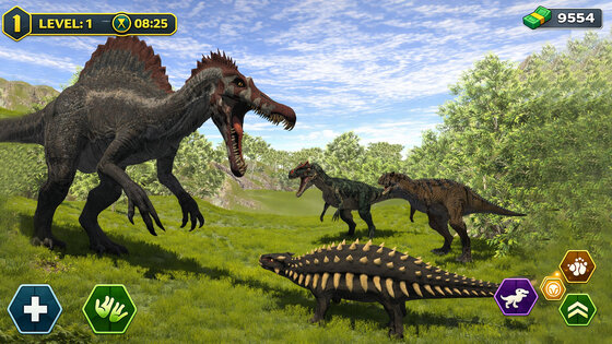 Jurassic Dino Clash Primal Sim 0.4. Скриншот 20