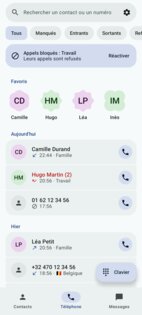 Seca Phone 0.1.0-beta6. Скриншот 1