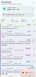 SharkDroid 1.1.1. Скриншот 1