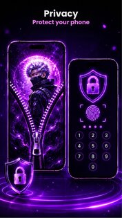 Zipper Lock Screen Customizer 1.2.2. Скриншот 6