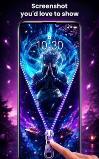 Zipper Lock Screen Customizer 1.2.2. Скриншот 14