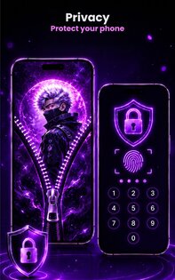 Zipper Lock Screen Customizer 1.2.2. Скриншот 17